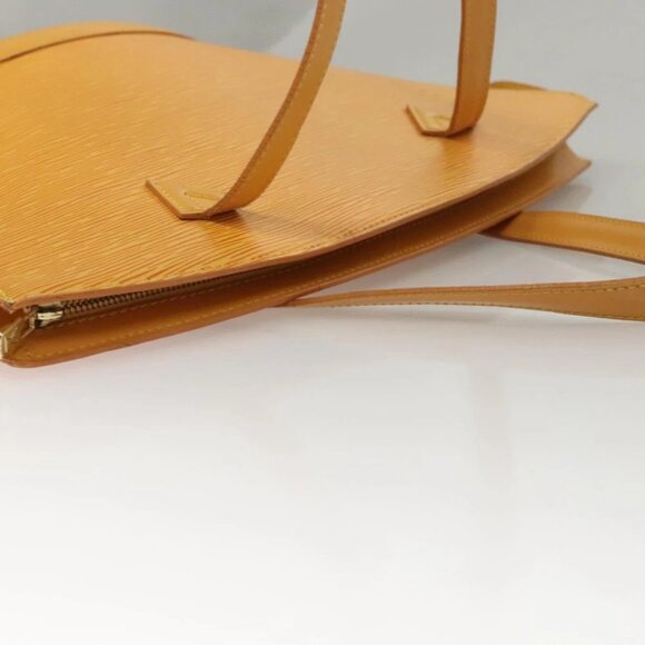 LOUIS VUITTON Epi Saint Jacques Hand Bag Yellow M52279 LV Auth 117860 - Picture 10 of 15